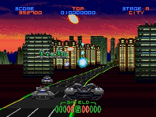 Night Striker S screenshot 4 for Sega Saturn